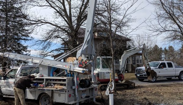 Brockhouse Well & Pump drilling a well