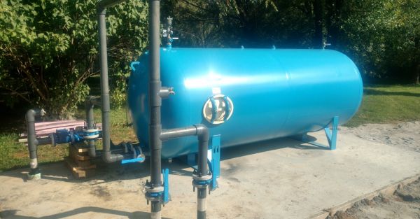 Commercial ASME pressure pump installed by Brockhouse Well & Pump