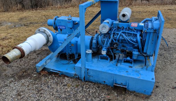 Dewatering system used by Brockhouse Well & Pump
